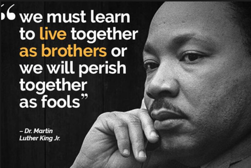 A quote by martin luther king jr.