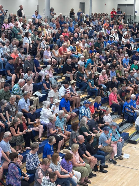 Town Hall large crowd