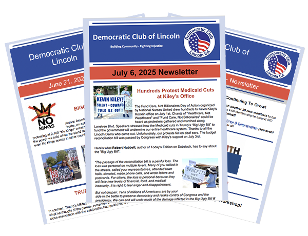 Dem Club Newsletters