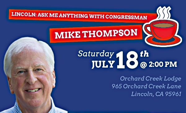 Mike Thompson Town Hall