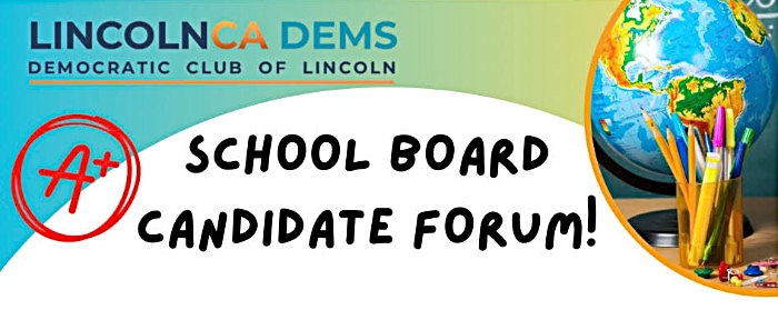 School Board Candidate Forum